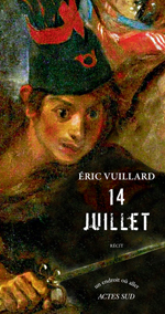 14 juillet - Eric Vuillard  © Actes Sud